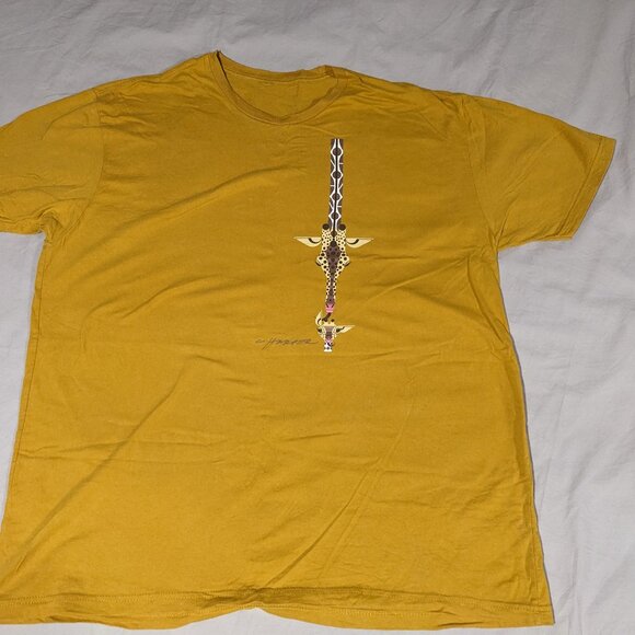 Charley Harper Giraffe Tee - Yellow -Unisex - Picture 1 of 4